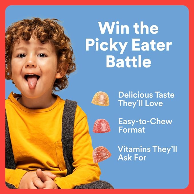SmartyPants and Disney-Pixar’s Toy Story 5 Kids Multivitamin Gummies, Omega 3 DHA EPA, Vitamin D, C, B12, E, Zinc and Iodine, Clean Label, Gluten Free, Mixed Fruit Flavors, 30 Day Supply, 60 Gummies