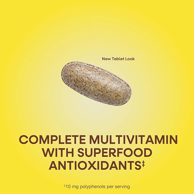 Nature's Way Alive! Women's 50+ Complete Multivitamins, Supports Healthy Heart, Brain, Bones*, Superfood Antioxidants(1), B-Vitamins, Gluten Free, 50 Tablets (Packaging May Vary)