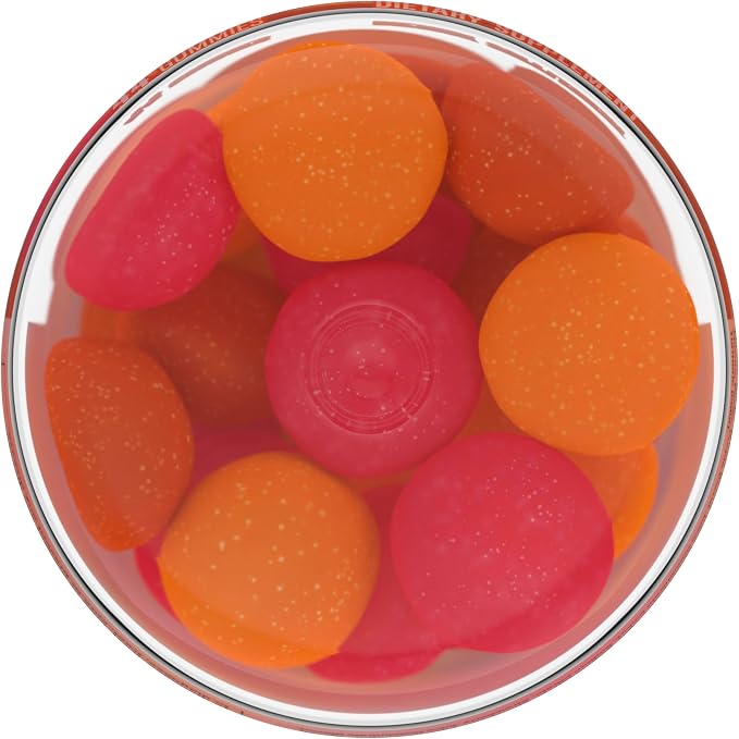 Emergen-C Kidz Vitamin C Immune Support Gummies Fun-Tastic Fruit 44CT Includes Zinc, Manganese, B Vitamins and Vitamin D for Back to School Essentials, (Pack of 2)