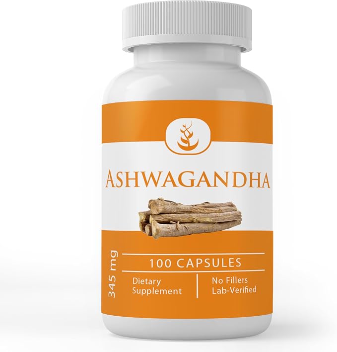PURE ORIGINAL INGREDIENTS Ashwagandha (100 Capsules) Always Pure, No Additives Or Fillers, Lab Verified