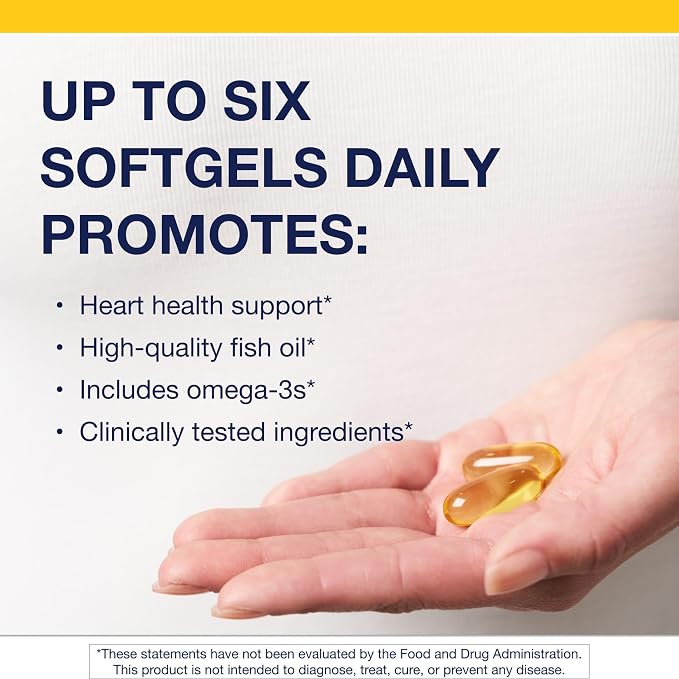 Metagenics OmegaGenics EPA-DHA 500 - High Potency Fish Oil Supplement for Cardiovascular Health* - Sustainably Sourced & Purity Tested - Non-GMO & Gluten-Free - 240 Softgels