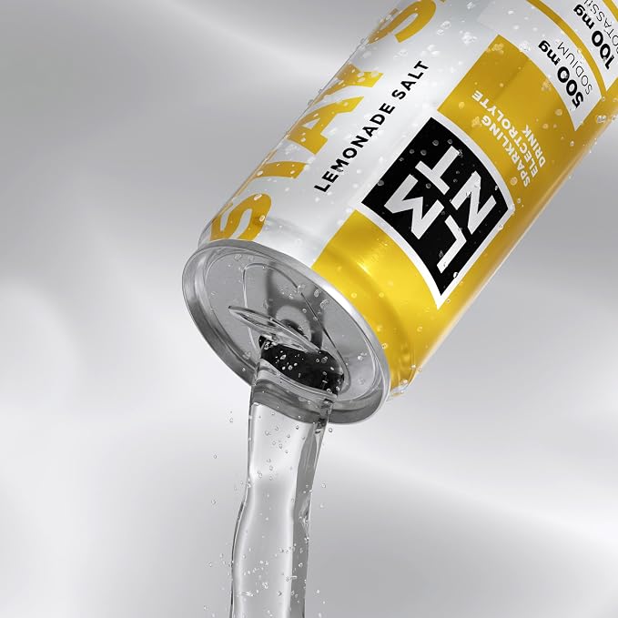 LMNT Sparkling Electrolyte Drink - Lemonade Salt | 12-Count