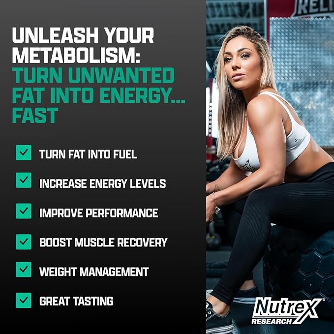Nutrex Research Liquid Carnitine 3000 | (Strawberry Watermelon) | Premium L Carnitine Liquid, Stimulant Free 31 Servings