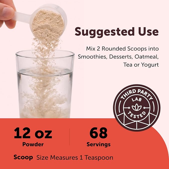 Micro Ingredients Organic Camu Camu Powder, 12 oz | Freshly Harvested Berry Source | Source of Naturally Occurring Vitamin C | Non-GMO, Vegan Friendly