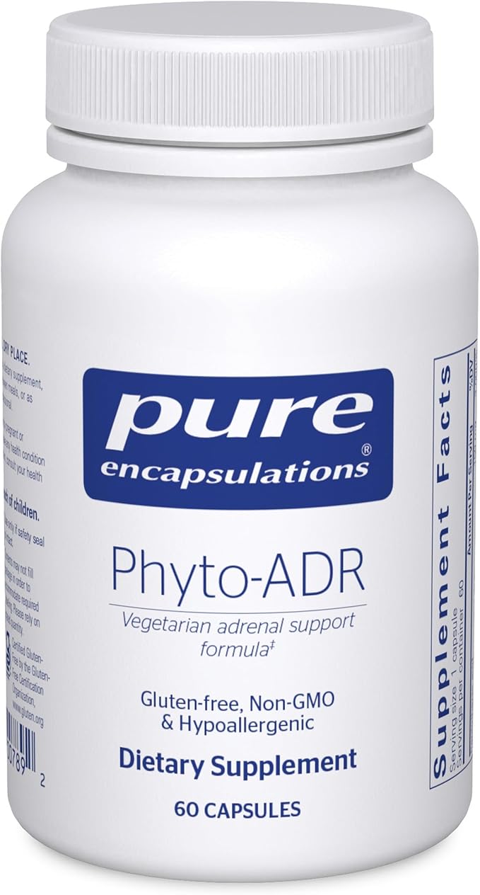 Pure Encapsulations Phyto-ADR | Vegetarian Adrenal Support Formula* | 60 Capsules