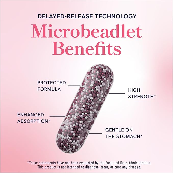 Myo-Inositol & D-Chiro Inositol for Hormone Balance for Women | Microbeadlets to Regulate Menstrual Cycle & Support Ovarian Health | 40:1 Ratio Myo & D Chiro | Non-GMO | 120 Ct (1 Month Supply)