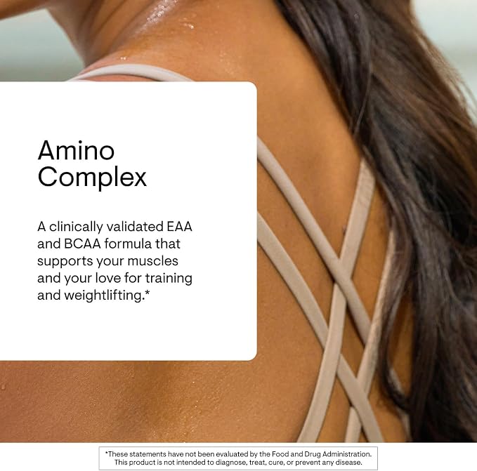THORNE - Amino Complex - Clinically-Validated EAA and BCAA Powder for Pre or Post-Workout - Promotes Lean Muscle Mass & Exercise Recovery* - Berry - NSF Certified for Sport - Dairy-Free - 30 Servings