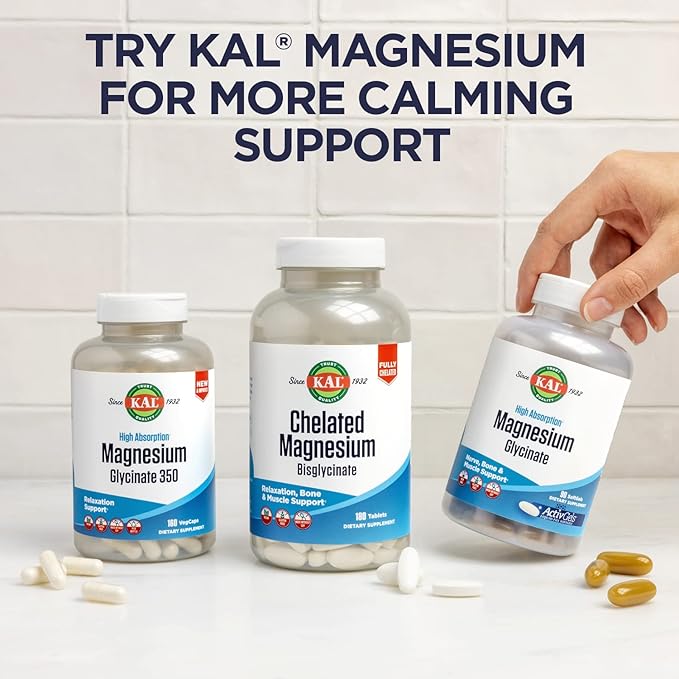 KAL Lithium Orotate ActivMelt 5mg, Chelated Lithium for Optimal Absorption and Bioavailability, Healthy Mood Support, Natural Lemon Lime Flavor, Instant Dissolve Tablets, 90 Servings, 90 Micro Tablets