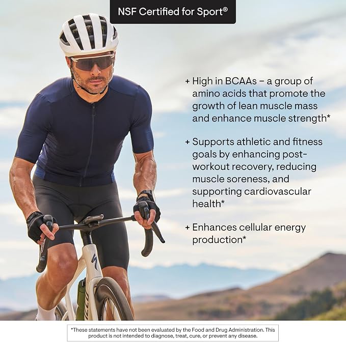 THORNE - Amino Complex - Clinically-Validated EAA and BCAA Powder for Pre or Post-Workout - Promotes Lean Muscle Mass & Exercise Recovery* - Berry - NSF Certified for Sport - Dairy-Free - 30 Servings