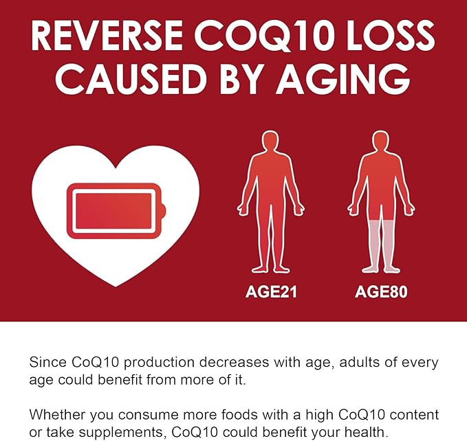 NATURE TARGET CoQ10-200mg-Softgels + PQQ with Organic-Olive-Oil - High Absorption-Coenzyme-Q10 - Antioxidant-for-Heart-Health and Immune Support, Energy Production, 120 Servings