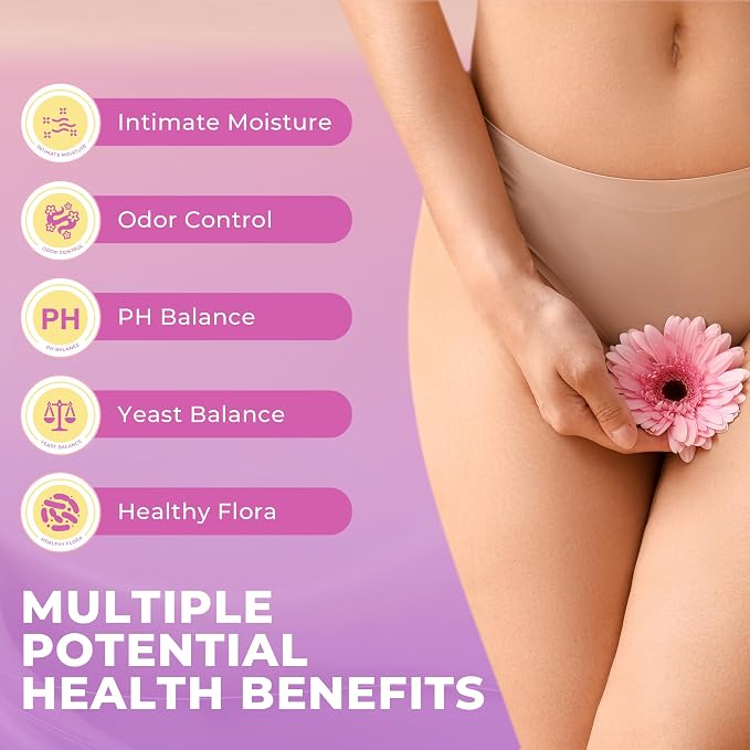 BAKAKOUL Feminine Probiotics Gummies for Women, Vaginal Probiotics with Slippery Elm,Prebiotics & Probiotics Supports pH Balance,Immune Health, Vegan, Non-GMO, Pineapple Flavor,60 Gummies 1 Pack