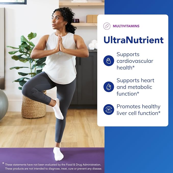 Pure Encapsulations UltraNutrient - Minerals & Multivitamins - Supports Liver & Heart Health* - Supplement for Antioxidants - with Vitamin C, CoQ10 - Non-GMO * Gluten-Free - 360 Capsules