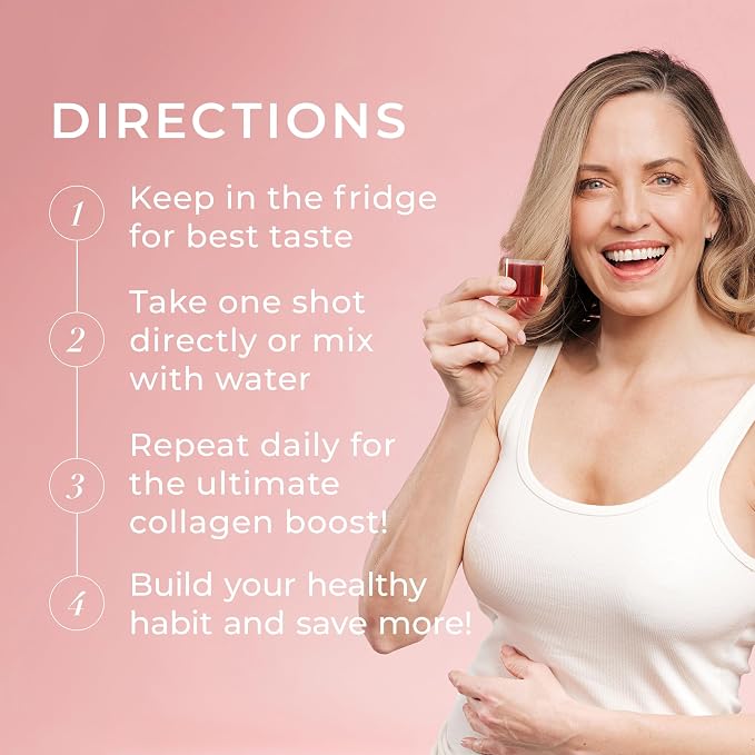 Swedish Collagen Repair | 10,000 mg Hydrolyzed Marine Collagen Liquid Supplement - 500 ml, 20 Day Supply I Hyaluronic Acid, Biotin & Vitamin C for Healthy Hair, Skin, Nails & Joints | Sugar-Free