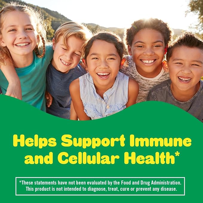 L'il Critters Kids Immune C Gummy Supplement with Vitamin C, Zinc and Vitamin D3 for Immune Support, 190 ct (95-190 day supply), 4 delicious flavors from America’s Number One Gummy Vitamin Brand
