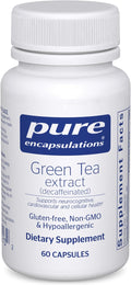 Pure Encapsulations Green Tea Extract (Decaffeinated) | Hypoallergenic Antioxidant Support for All Cells in the Body* | 60 Capsules