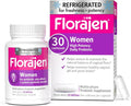 Florajen Women's Vaginal Probiotics, Provides Gut Health & Constipation Relief For Adults And Bloating Relief For Women, 30 Capsules (Refrigerated)