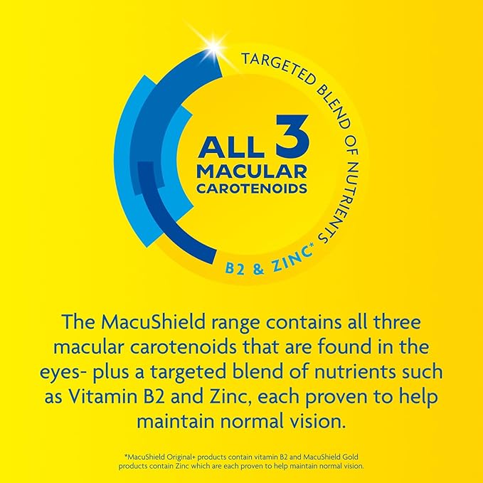 Macu Shield Gold Food Supplement - Pack of 90 Capsules
