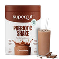 Supergut GLP-1 Boosting Prebiotic Shakes, Chocolate – Gut Healthy Meal Replacement with 15g Fiber, 15g Protein & 5g Net Carbs - Keto Friendly - 8 Servings