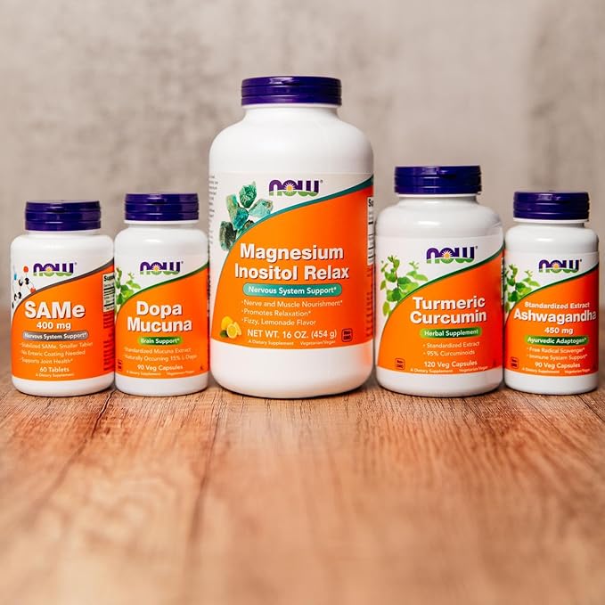 NOW Foods Supplements, Turmeric Curcumin, Derived from Turmeric Root Extract, Herbal Supplement, 120 Veg Capsules, (Pack of 2)