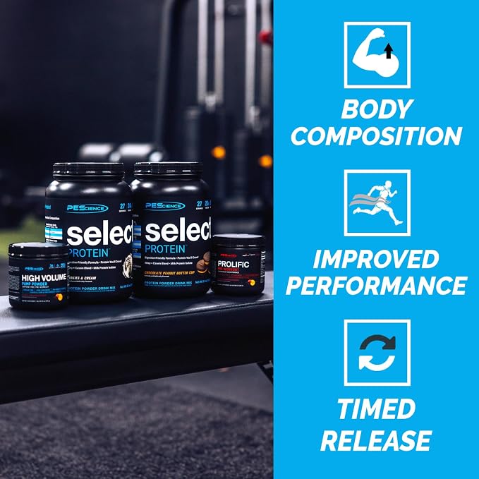 PEScience Select Protein Powder, Whey and Casein Blend, Lean Protein Powder for Women and Men, Low Calorie, Low Carb, Keto Friendly, Gluten Free, Snickerdoodle - 55 Servings