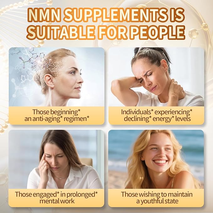 VivoNu 15-in-1 Liposomal NMN Supplement, 2000mg per* Serving* (3 Bottles | 360 Capsules)