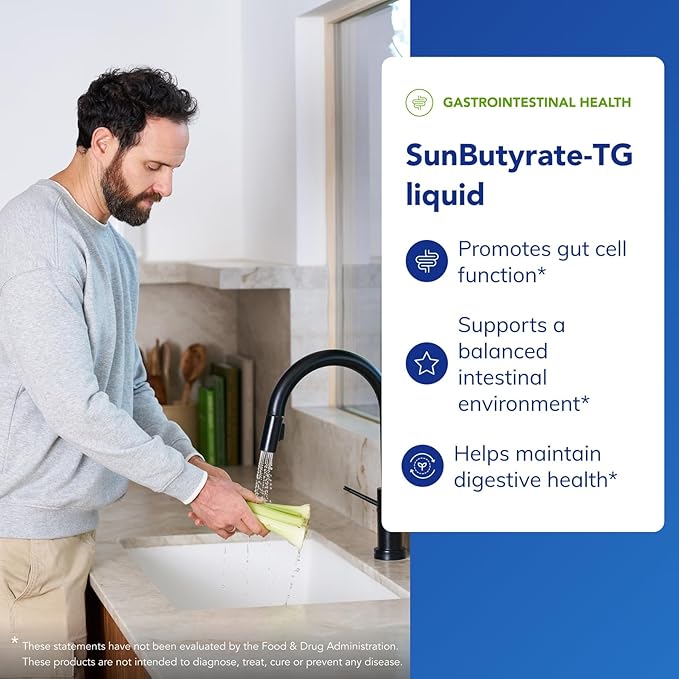 Pure Encapsulations SunButyrate-TG Liquid | Helps Promote Gut Cell Function | 9.5 fl. oz.