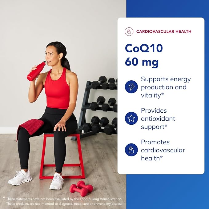 Pure Encapsulations CoQ10 60 mg | Coenzyme Q10 Supplement for Energy, Antioxidants, Brain and Cellular Health, Cognition, and Cardiovascular Support* | 250 Capsules