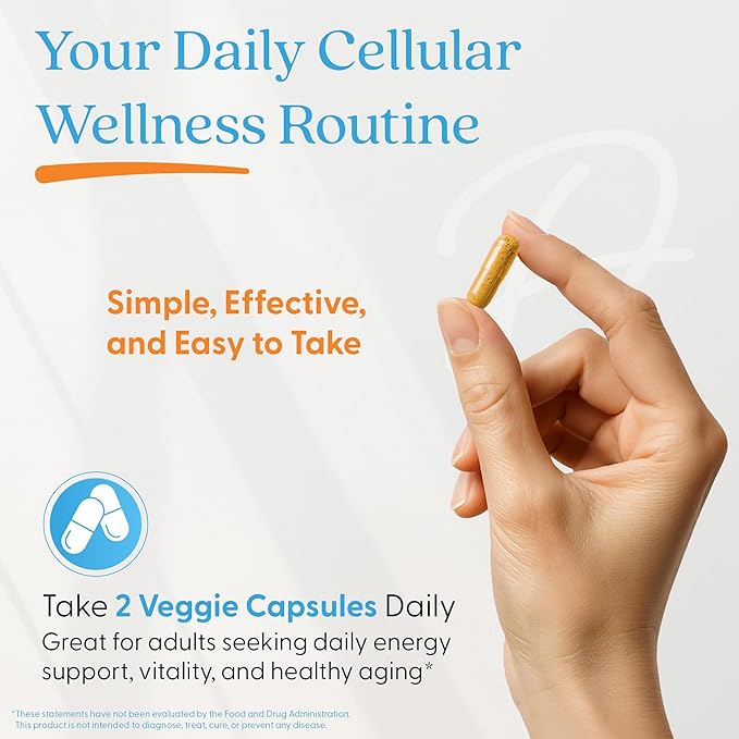 Doctor's Best NMN + CoQ10 Supplement for Women & Men - Supports NAD+ Production & Cellular Energy, Beta Nicotinamide Mononucleotide 150 mg & Coenzyme Q10 50 mg per Capsule, Vegan, Non GMO- 60 Veg Caps