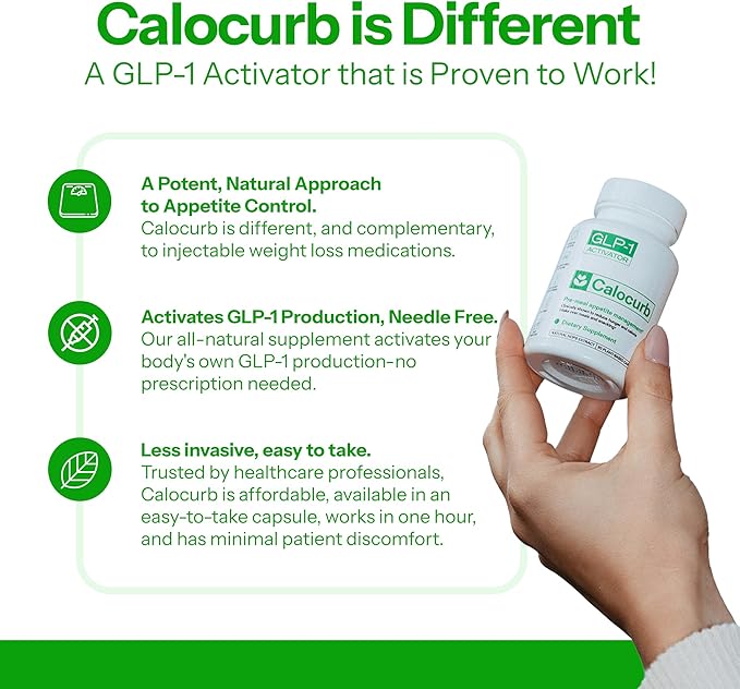 Calorie Control Supplement 6X Natural GLP-1 Support, Official & Patented Amarasate Formula, Plant Based Dietary GLP1 Supplement, Manages Appetite, Hunger & Cravings, 1 Month Average Supply, 90 Count