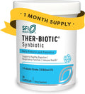 Klaire Labs SFI Health Ther-Biotic Synbiotic - Prebiotics and Probiotics for Women & Men - 50 Billion CFU Probiotic Capsules with Sunfiber - Digestive Health and Immune Support (30 ct)