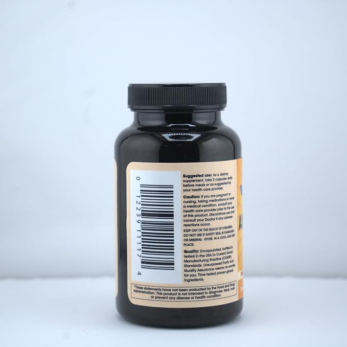 Organic Ashwagandha Capsules 120 Count | 4 in 1 with Zinc, Black Pepper & Holy Basil Extract | Immune Health, Extra Strength Stress, Mood & Energy Support | Non-GMO | For Men & Women | 2 Month Supply
