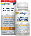 SOLARAY Mycrobiome Complete Probiotic Adult 50 Plus - Pre and Probiotics for Women and Men Plus Postbiotic - 50 Billion CFU, 28 Strains - Vegan - 30 Servings, 30 VegCaps