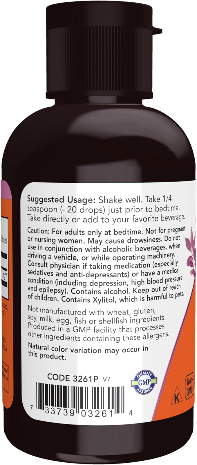 NOW Foods Supplements, Liquid Melatonin, 3 mg Per Serving, Fast Absorbtion and Great Taste, 2-Ounces