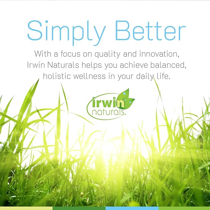 Irwin Naturals Whole-Body Turmeric+ - 60 Liquid Softgels - BioPerine Complex Enhanced Absorption - 30 Total Servings