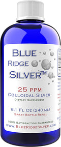 25 ppm 8 oz Colloidal Silver Natural Immune Support Health Supplement