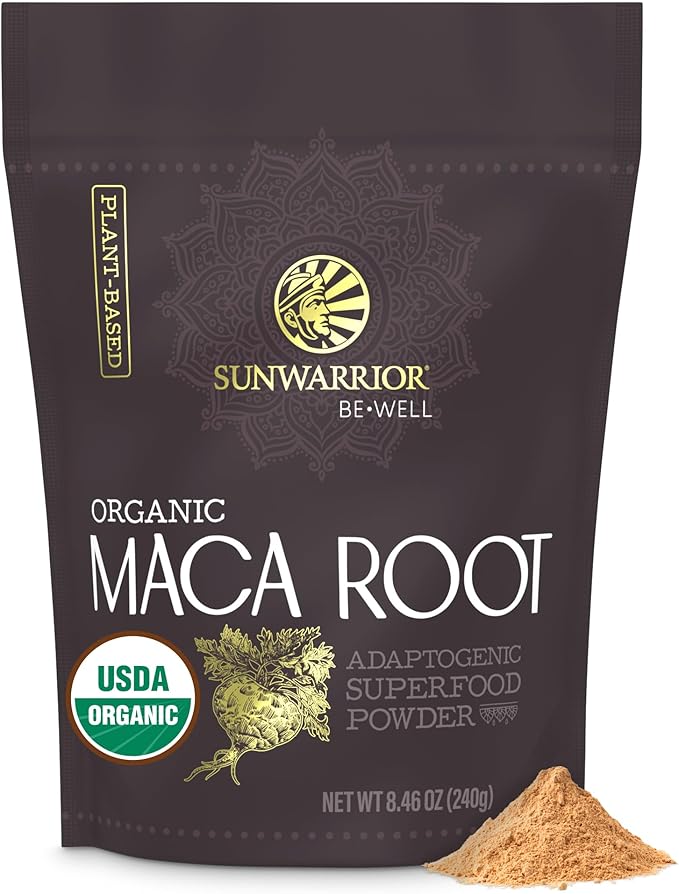 Organic Maca Root Powder Yellow – 8 grams of Adaptogenic Organic Superfood per Serving Supports Energy, Stamina, Mood & Balance – Peruvian Maca Powder for Vitality & Wellness Non-GMO Vegan 30 Servings