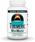 Source Naturals Turmeric with Meriva, Eases Discomfort from Everyday Activities* - 500mg - 120 Tablets