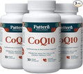 Pattern Wellness CoQ10 – 200mg Ubiquinone with BioPerine® Black Pepper Extract – Cellular Energy & Vitality Support – Non-GMO – 90 Vegan Capsules*