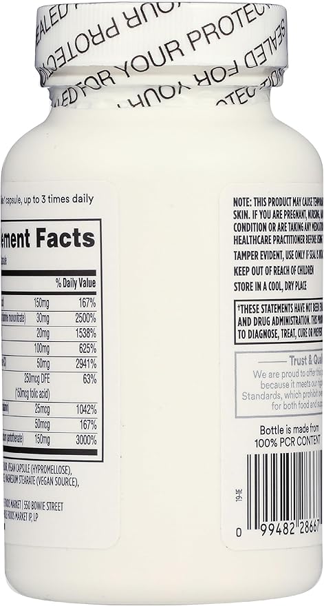 365 by Whole Foods Market, Vitamin B Stress Complex with Vitamin C, 90 Veg Capsules