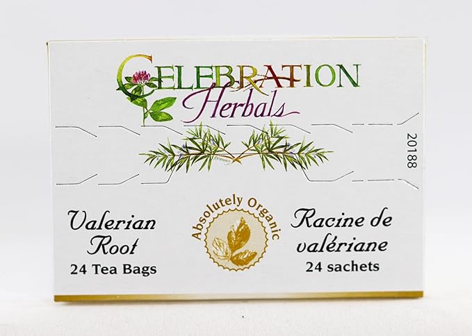 Celebration Herbals Tea Valerian Root Organic -- 24 Herbal Tea Bags