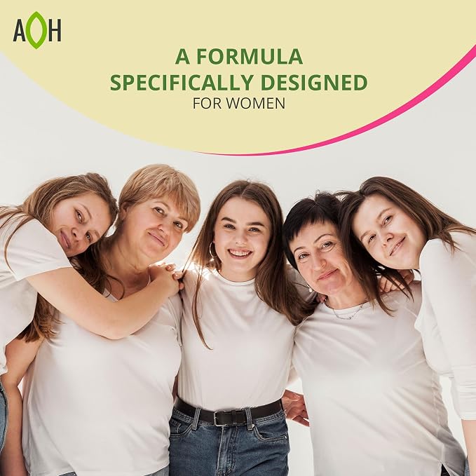 ADAPTOHEAL Hormobalance for Women – Hormone Balance Support with 9 High-Concentrate Adaptogenic Extracts (Vitex, Dong Quai, Reishi) – Stress, Mood & Daily Wellness Support – 180 Capsules
