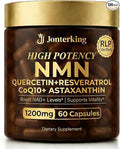 NMN Supplement 1200mg Pure - Liposomal NMN Booster for NAD+ Supplement, Supports Cellular Energy & NAD+ Levels (60 Capsules)