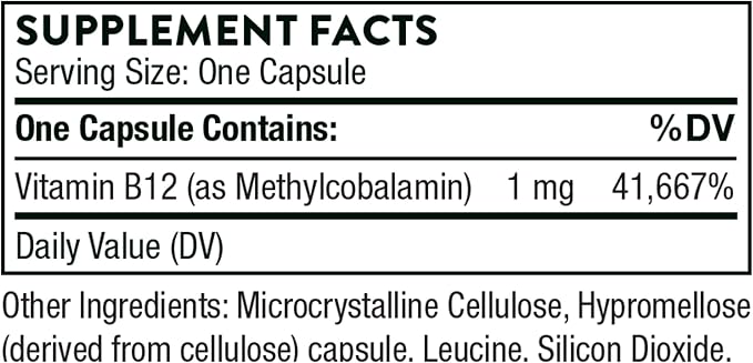 THORNE - Wellness Bundle - Vitamin C & B12 - Supports Heart, Nerve, Immune, and Tissue Health - 60 to 90 Servings