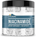 Earthborn Elements Niacinamide (Vitamin B3), Capsules, No Magnesium Fillers, No Flush