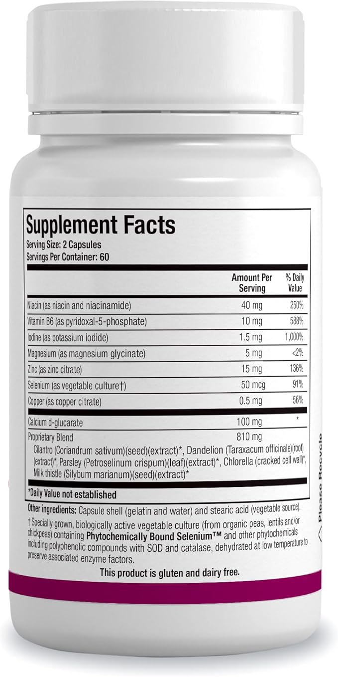 BIOTICS RESEARCH Receptor Detox - Dr. Berkson Formulated, Herbs, Vitamin and Mineral Blend Supports Hormone Balance, Healthy Sleep, Mood & Detox Pathways, Professional Grade