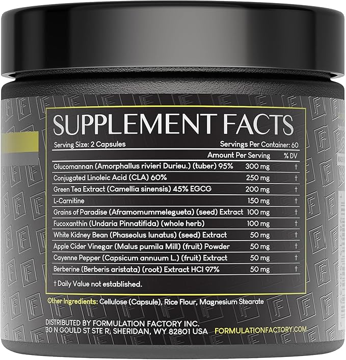 Formulation Factory Melt Mode 10-in-1 Metabolic Health & Energy Support | Green Tea, L-Carnitine, CLA, Glucomannan & More | Helps Support Appetite & Metabolism Balance | 360 Count (Pack of 3)