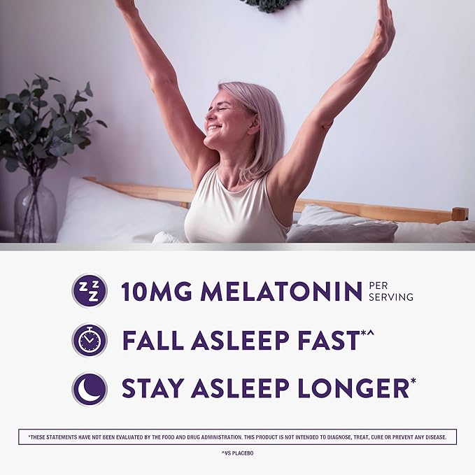 ZzzQuil Pure Zzzs Advanced Melatonin Gummies,Sleep Aid with Chamomile & Lavender for Adults Berry Flavored,100 Count (Pack of 2)
