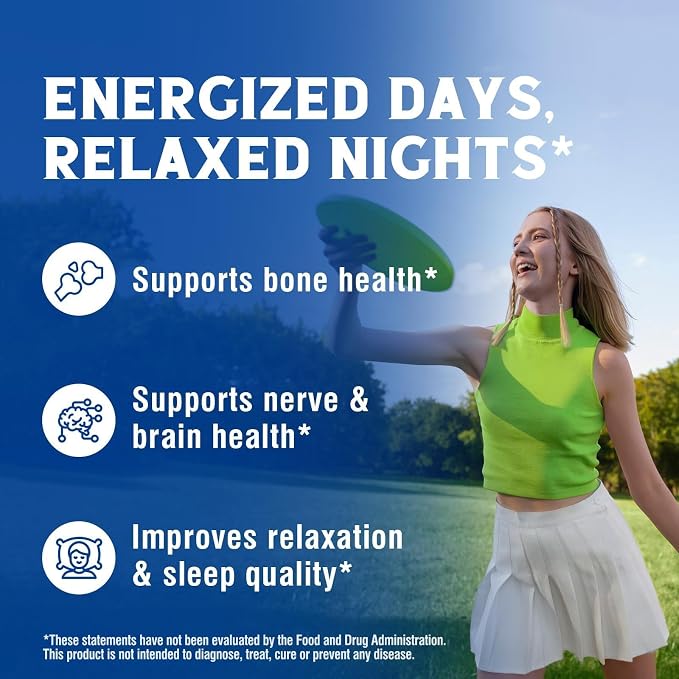 Vitalibre 10 in 1 Magnesium Complex, 420mg Elemental Magnesium | Ultra Strength, Max Absorption | Chelated Magnesium Supplement for Nerves, Bone & Heart Health | Non-GMO, 90 Vegan Capsules
