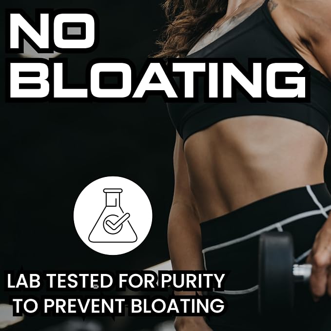 Bucked Up Blue Rasberry Creatine for Women and Men - Easy to Mix Vegetarian - Flavored Creatine Monohydrate Powder - Made in USA - 5G Per Serving - 50 Servings - 250 Grams Per Container