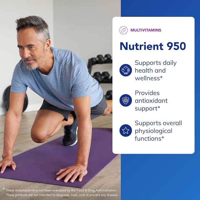 Pure Encapsulations Nutrient 950 | Multivitamin Mineral Supplement to Support Physiological Functions and a Healthy Lifestyle* | 360 Capsules
